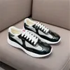 Neue Schuhe für Männer Frauen Patent Leder Casual Schuhe Mesh Patchwork Sport Schuhe Paare Straße Coole Sneaker Große Größe 36-48