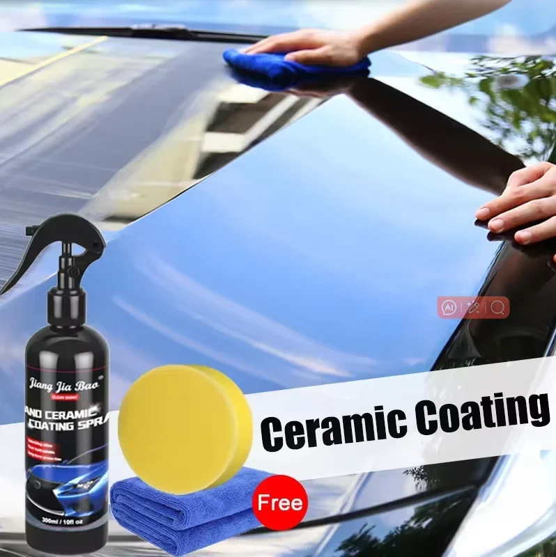 Keramik Beschichtung Auto Nano Beschichtung Mittel Kristall Beschichtung Flüssigkeit Hydrophobe Anti-Kratzer Auto Wachs Beschichtung Auto Polieren Beschichtung Image