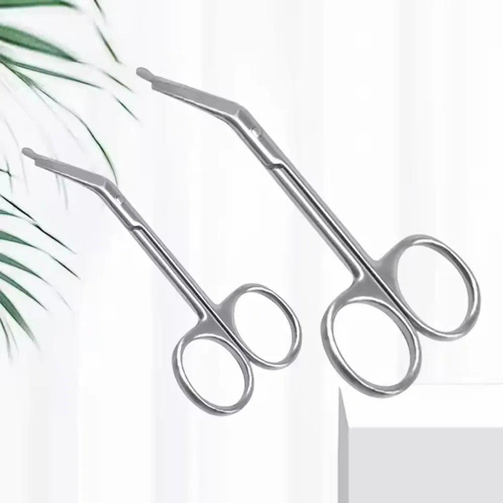 11/14 cm Edelstahl-Gaze-Verbandschere, chirurgische Verbandschere, Gipsschere für zu Hause, Krankenschwesterschere Image