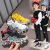 Herbst Winter Kind Turnschuhe Mode PU Leder Jungen Casual Schuhe Weiche Sohle Anti Slip Mädchen Laufschuhe Plüsch Warme Kinder Schuhe