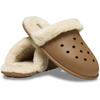 Pantoffel CROCS "Classic Fuzz Scuff", Herren, Gr. 41, braun, Croslite, casual, Schuhe, Hausschuh, Clog mit Warmfutter