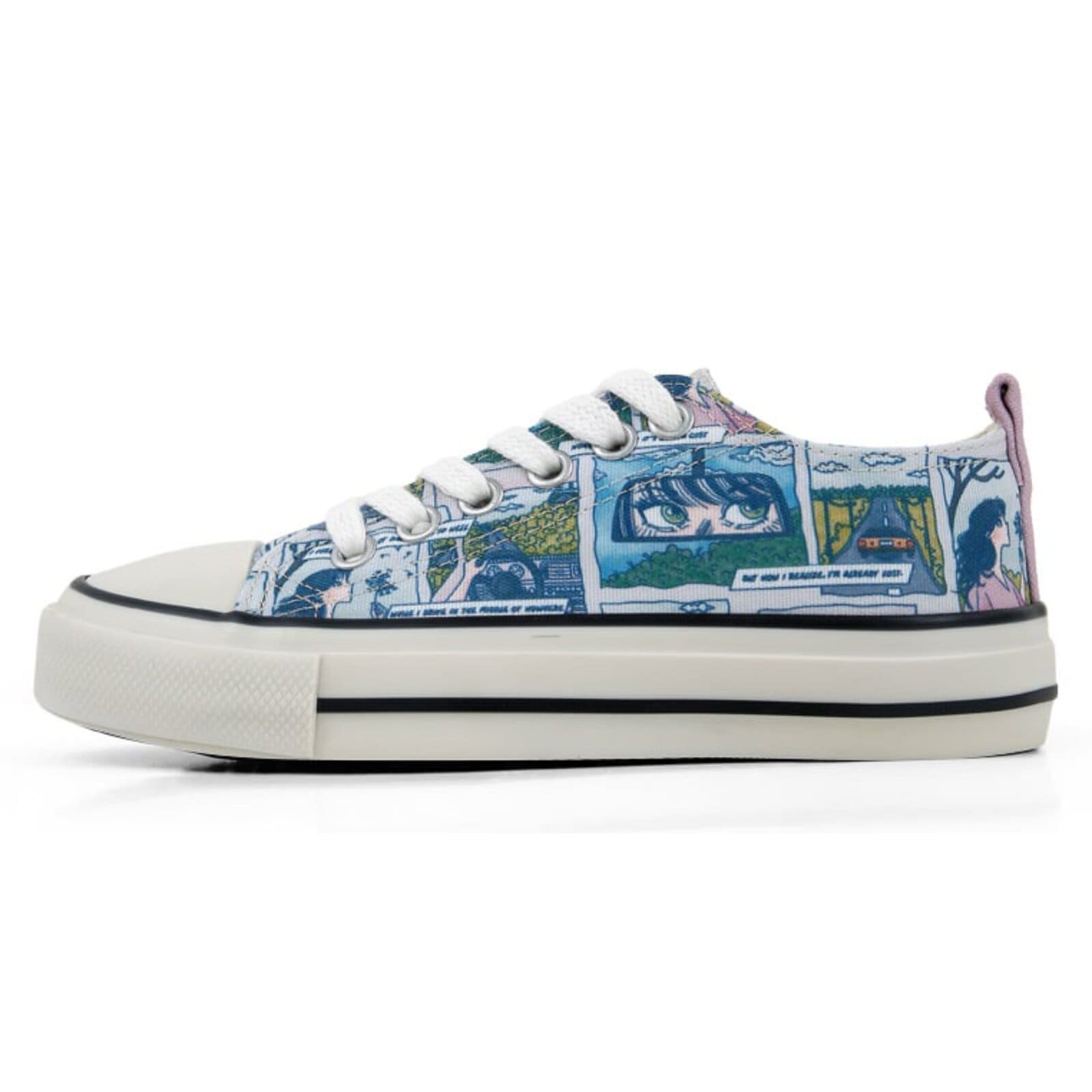 Ballerina DOGO "Liria Low-Top Sneaker Already Lost Damen Sneaker", Damen, Gr. 37, Normalschaft, blau, Textil, Schuhe, Handgefertigt