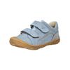 Klettschuh PEPINO "Pepino Halbschuhe Leder", Kinder, Gr. 24, blau (hellblau), Leder, casual, Schuhe