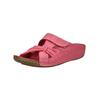 Pantolette ANDREA CONTI "Andrea Conti Pantoletten Leder", Damen, Gr. 39, orange (koralle), Leder, casual, Schuhe