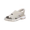Riemchensandale RIEKER "Rieker Sandalen Textil", Damen, Gr. 42, ginger, Textil, casual, Schuhe