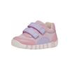 Lauflernschuh GEOX "Geox Halbschuhe Lederimitat/Textil", Kinder, Gr. 26, bunt (violett, rosa), Lederimitat, Textil, casual, Schuhe