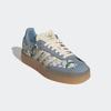 Sneaker ADIDAS ORIGINALS "SAMBAE X LIBERTY LONDON", Gr. 40,5, cream weiß, tactile blau, gold metallic, Textil, sportlich, Schuhe