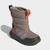 Winterstiefel ADIDAS SPORTSWEAR "WINTERPLAY E KIDS", Damen, Gr. 35, blanch cargo, matte silber, semi impact orange, Textil, sportlich, Schuhe
