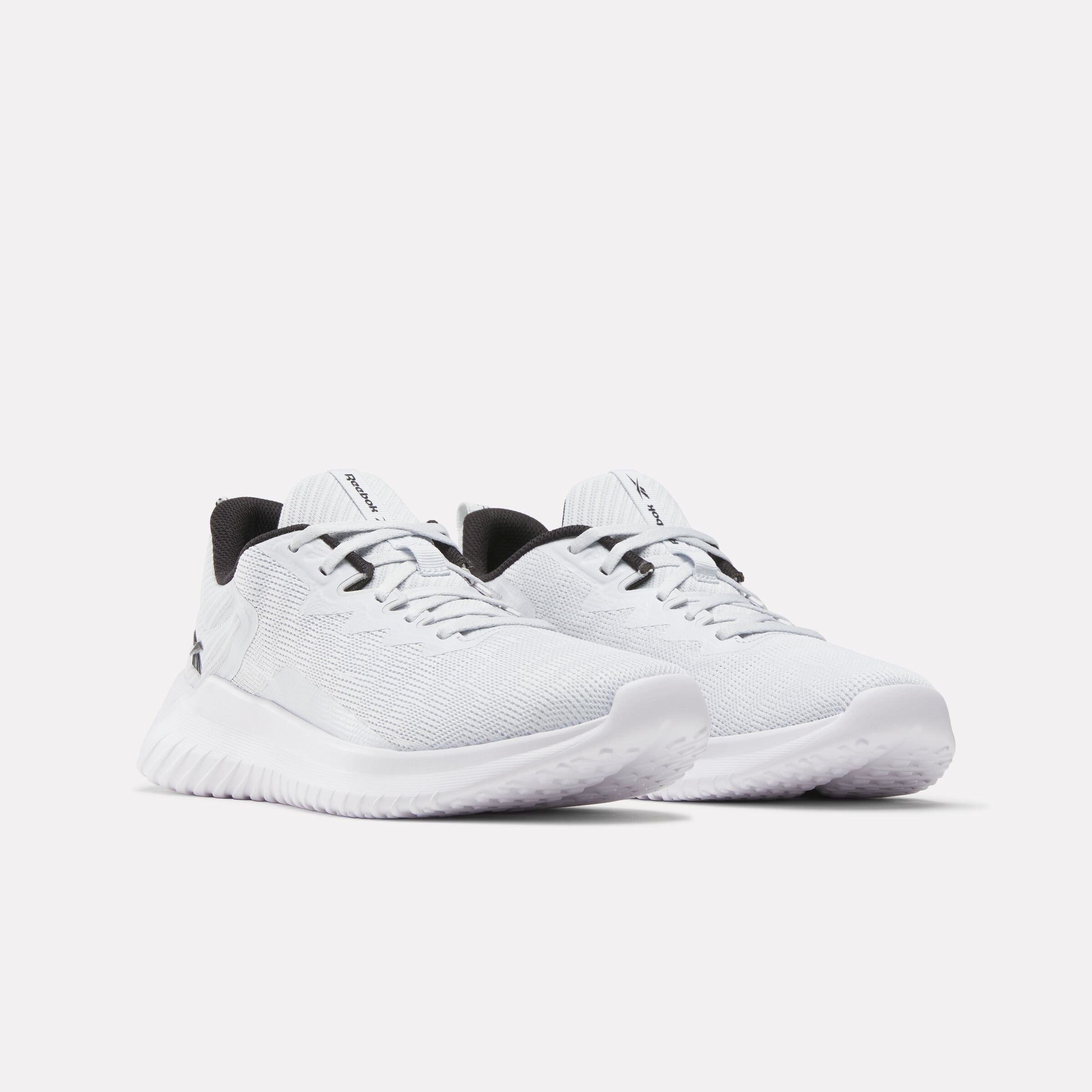 Trainingsschuh REEBOK "FLUXLITE II", Herren, Gr. 45, moon, ftwr weiß, schwarz, Synthetik, Textil, Schuhe