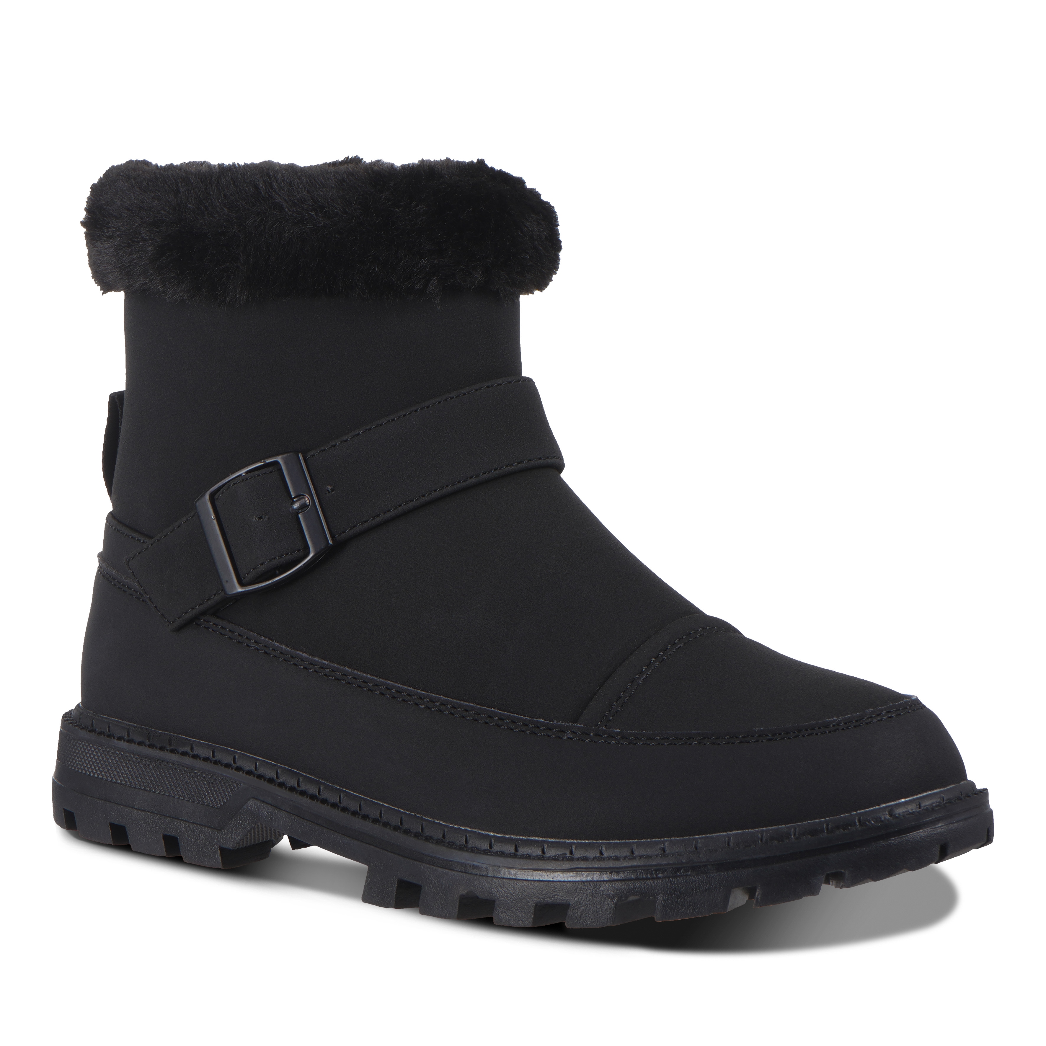 Winterboots LUHTA "MALLIKAS MS", Damen, Gr. 41, schwarz, Synthetik, Textil, Schuhe Winterboots, Winterschuhe, gefüttert, Reißverschluss