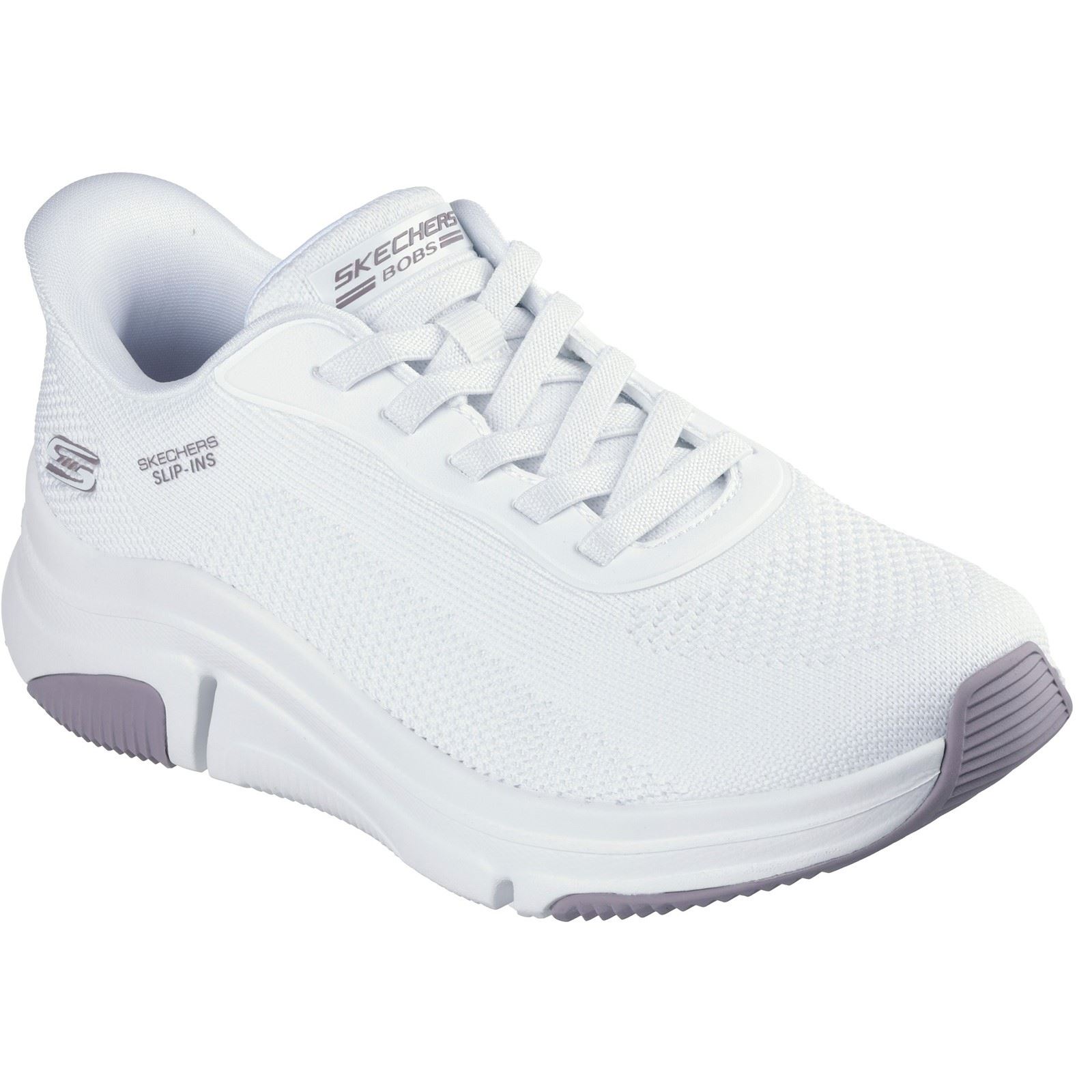 Skechers BOBS Sparrow Flex Too You Textil Damen Weiße Sneakers