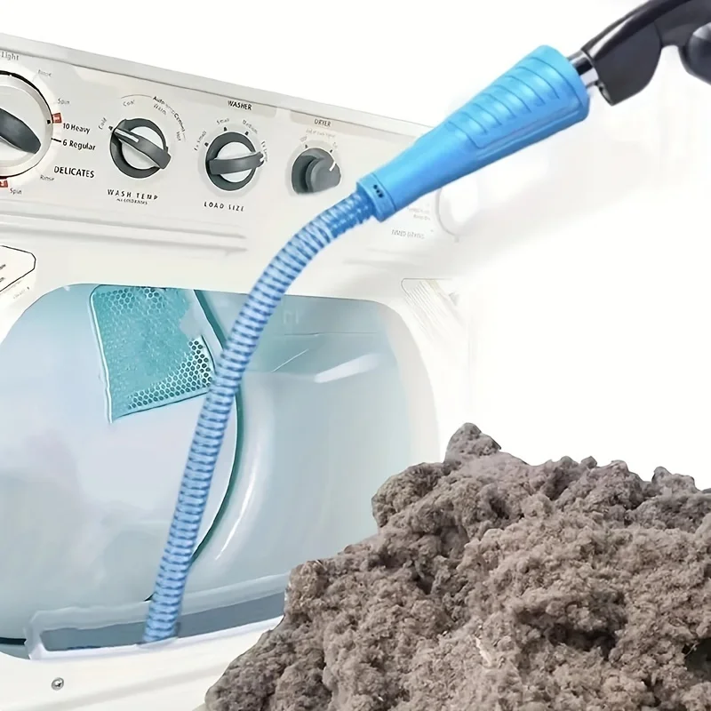 3pcs/set, Washing machine cleaning vacuum cleaner pipeline vacuum cleaner head washing machine cleaner