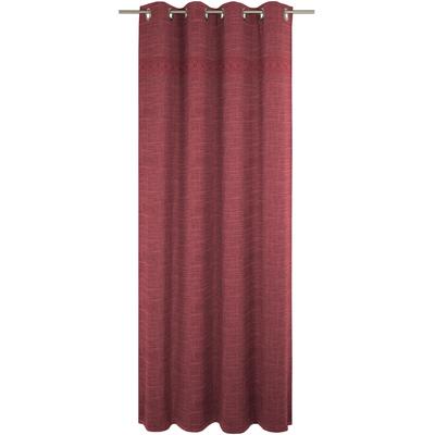 Vorhang WIRTH "Wiessee", rosa (altrosa), B:150cm H:195cm, Baumwolle, Leinen, Modal, Gardinen, nach Maß Image
