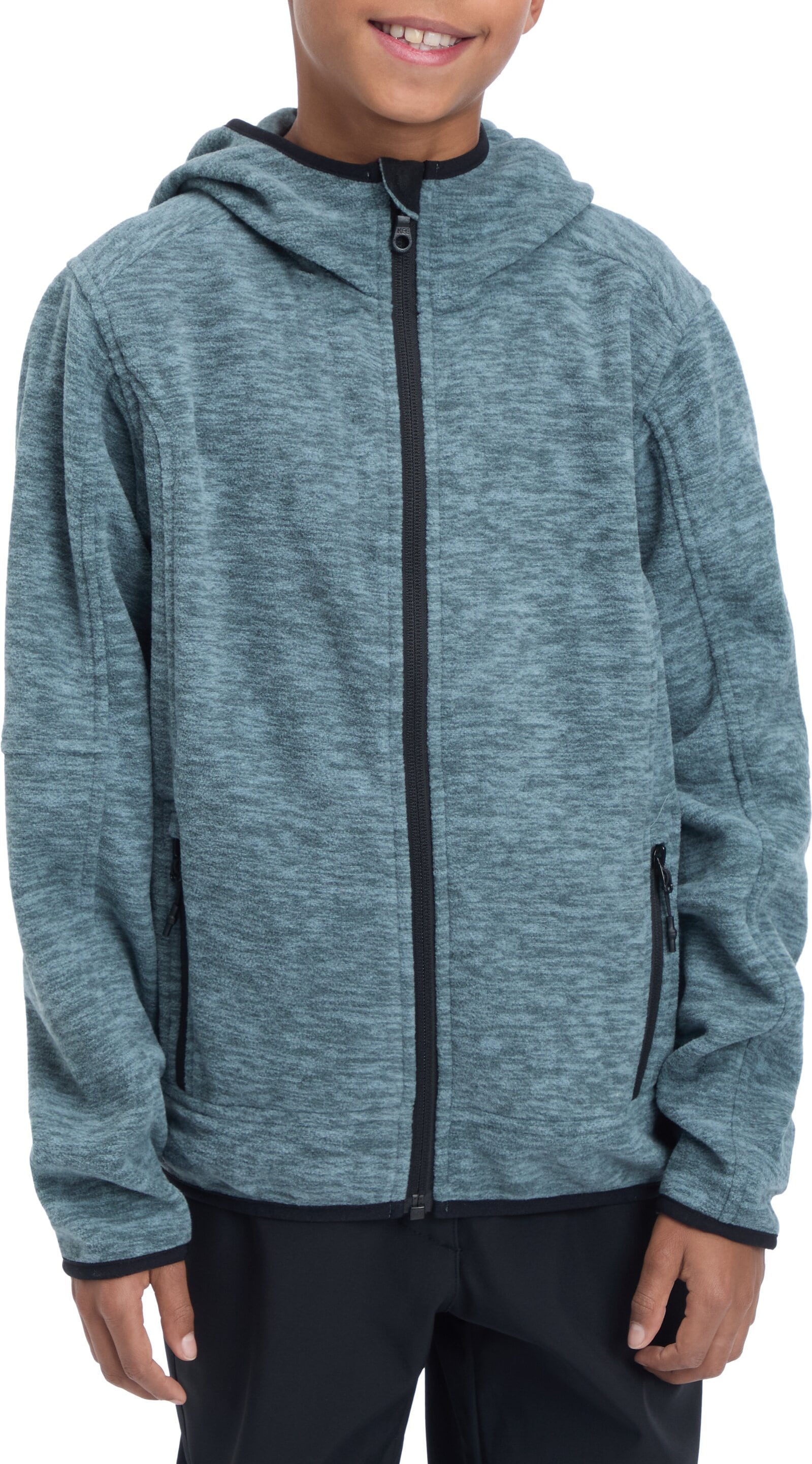 Fleecejacke MCKINLEY "Fleece-Jacke Choco FZ HD FL B", Kinder, Gr. 140, melange, anth, Obermaterial: 100% Polyester, Jacken Image