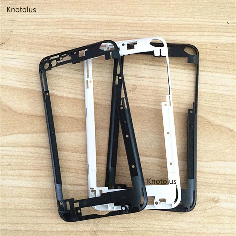 black white touch digitizer screen plastic rubber frame bracket adhesive for iPod touch 4th gen touch 4 8gb 32gb 64gb
