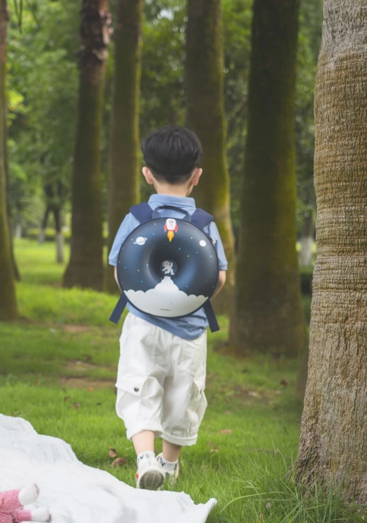 Sacs à dos d'école pour garçons, sac à dos d'école pour filles, fusée spatiale, sac à dos ciel étoilé, sac pour la maternelle, léger et confortable