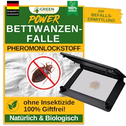 Green Guardia Bettwanzen Falle mit Pheromon-Lockstoff: 2 Image