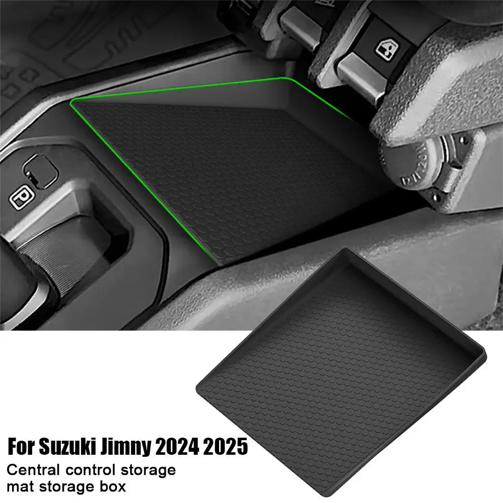 Für Suzuki Jimny 2024 2025 Mittelkonsole Organizer Box Armlehne Ablage Pad Verstauen Aufräumen Auto Innen Zubehör Image