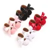 Frühling Und Herbst Nette Baby Mädchen Schmetterling Knoten Wildleder Prinzessin Schuhe Baby Schuhe Weiche Gummi Sohlen Turnschuhe Vielseitige Riemen