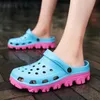 Frauen Clogs Sandalen Outdoor Casual Schuhe EVA Leichte Hausschuhe Sommer Alias Plattform Hombre Frauen Strand Große Große Größe 50