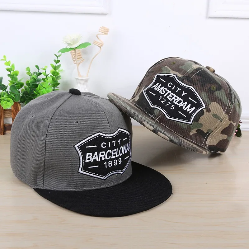 Europäische und amerikanische Street Dance Baseballkappe Camouflage Trend Hip Hop Hut hübsche Outdoor Street Fashion Cap Hip Hop Caps