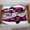 Mode Schädel Laufschuhe für Männer Frauen Edgy Eleganz Turnschuhe Gothic Leichte Mesh EVA Walking Tennis Sport Schuhe