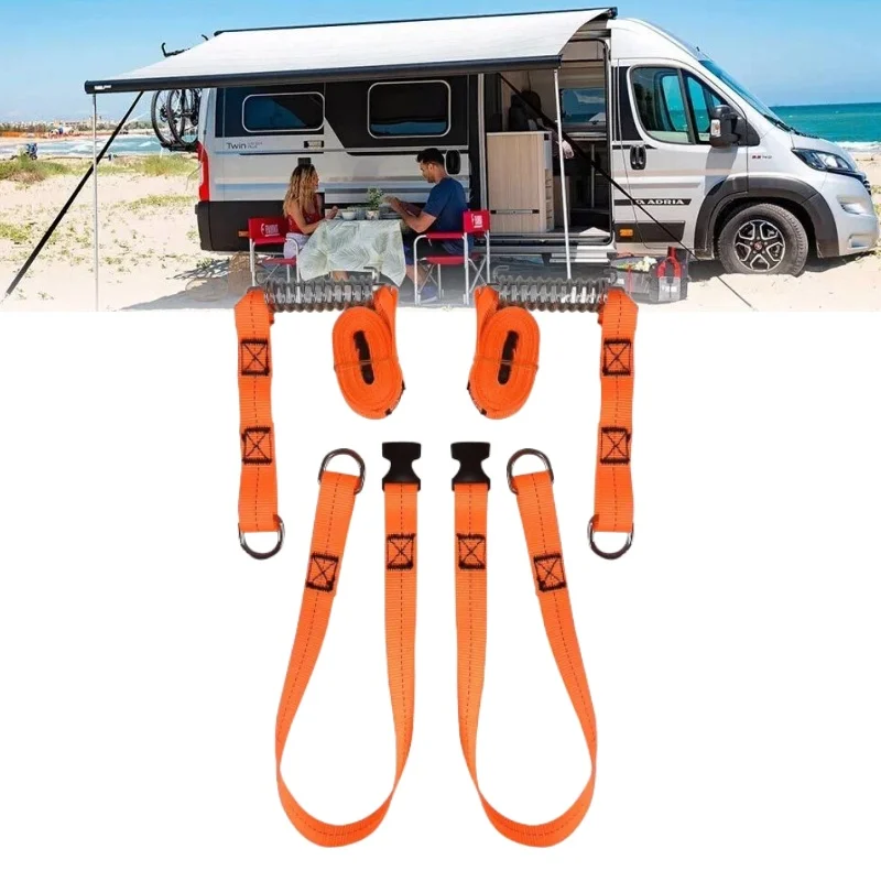 65 cm Caravan RV Camper Wohnmobil Dometic Storm Straps Spanner Markise Tie Down Kit Outdoor Camping Caravan Zubehör Image
