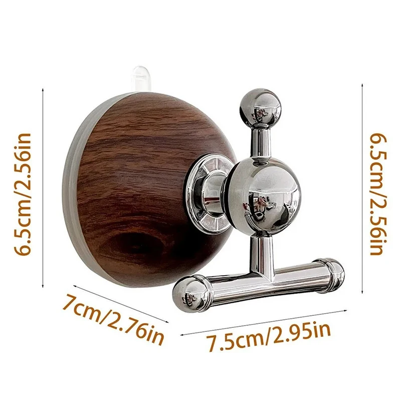 Nicht perforierter Kleiderhaken mit Saugnapf, stark belastbar, nahtloser Mehrzweck-Badezimmerhaken, selbstklebender Wandhaken für den Haushalt