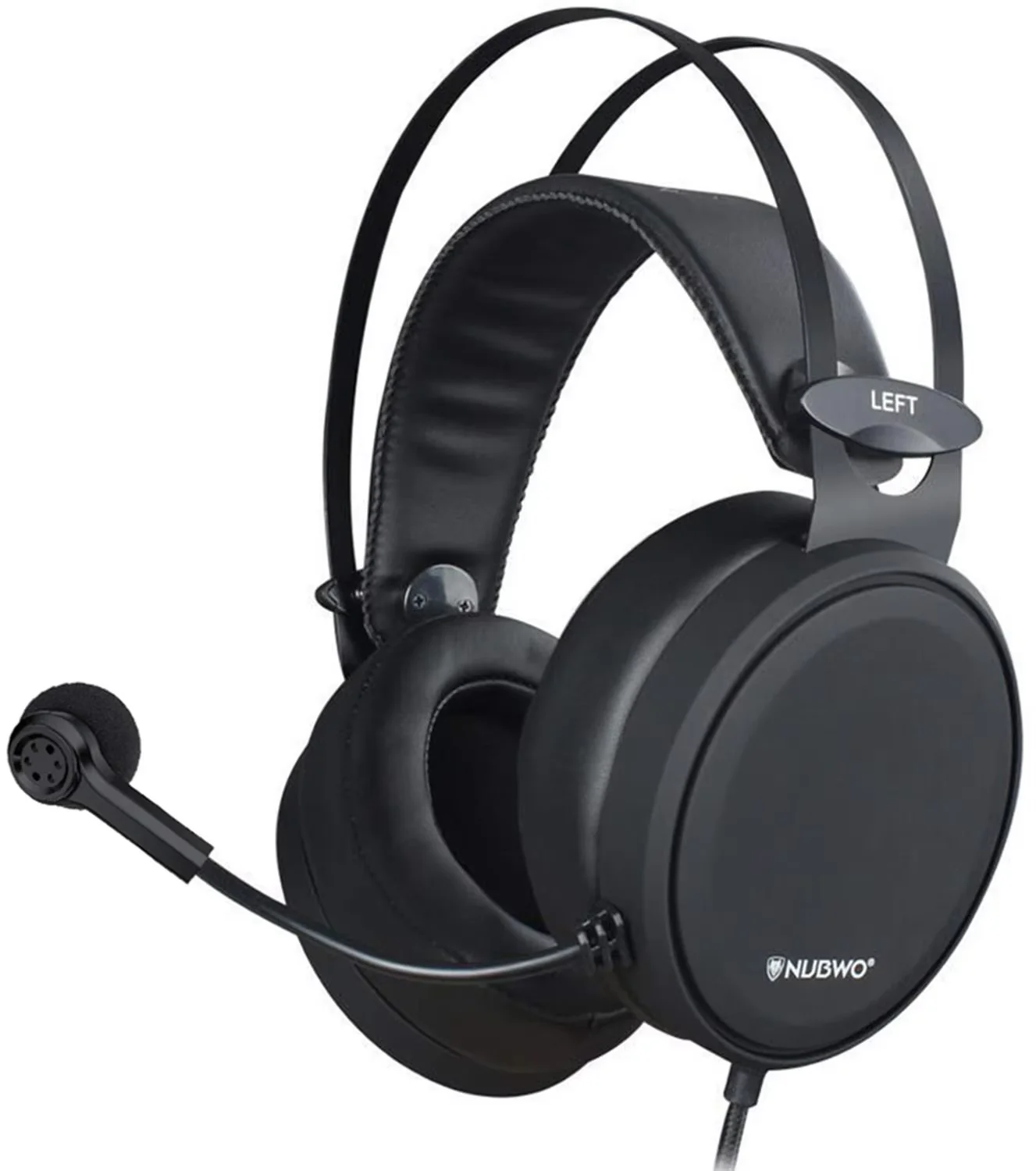 NUBWO Gaming-Headsets, PS4, Stereo, Xbox One-Headset, kabelgebundene PC-Gaming-Kopfhörer mit Mikrofon mit Geräuschunterdrückung, Ohr-Gaming-Kopfhörer Image