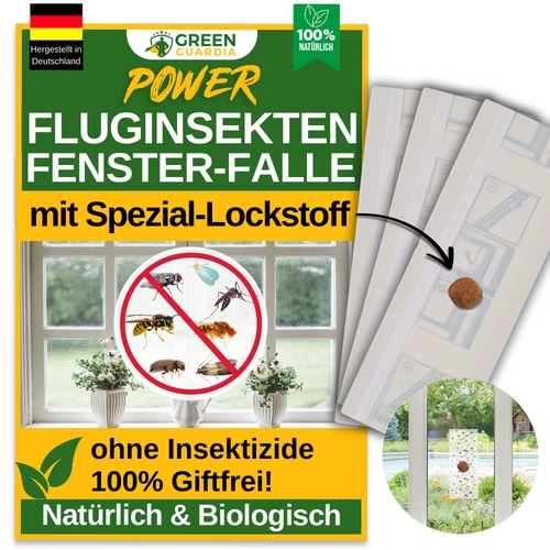 Green Guardia Fluginsekten Fenster-Falle mit Spezial-Lockstoff: 9 Image