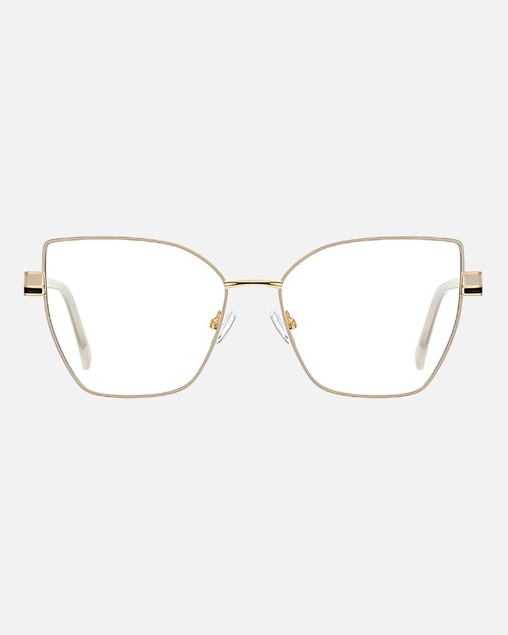 Plus Size Women's Chai Blue Light Glasses by Fifth & Ninth in Rose Beige (Size ONE SIZE)