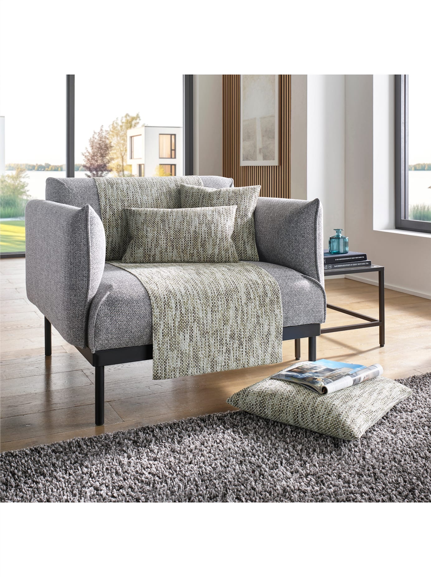 Tagesdecke Gr. 1, beige (sand), B:50cm L:140cm, 100% Polyester, Tagesdecken Image