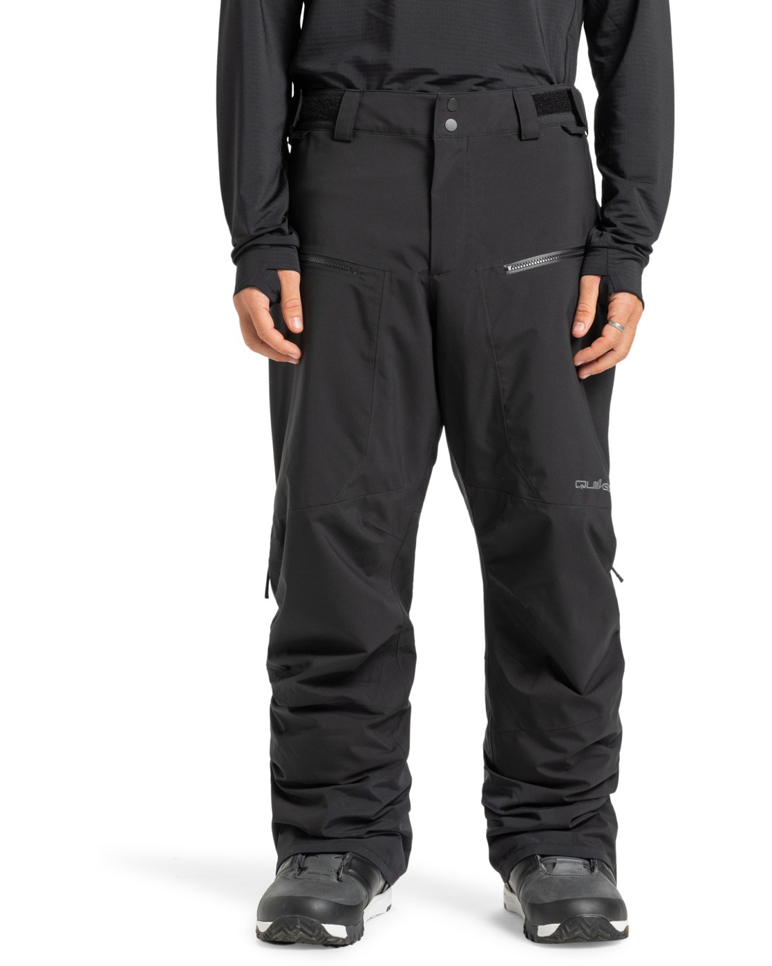 Snowboardhose QUIKSILVER "Paramo Stretch 20K", Herren, Gr. L, schwarz, 58% Polyester, 42% Polyester, Hosen Image