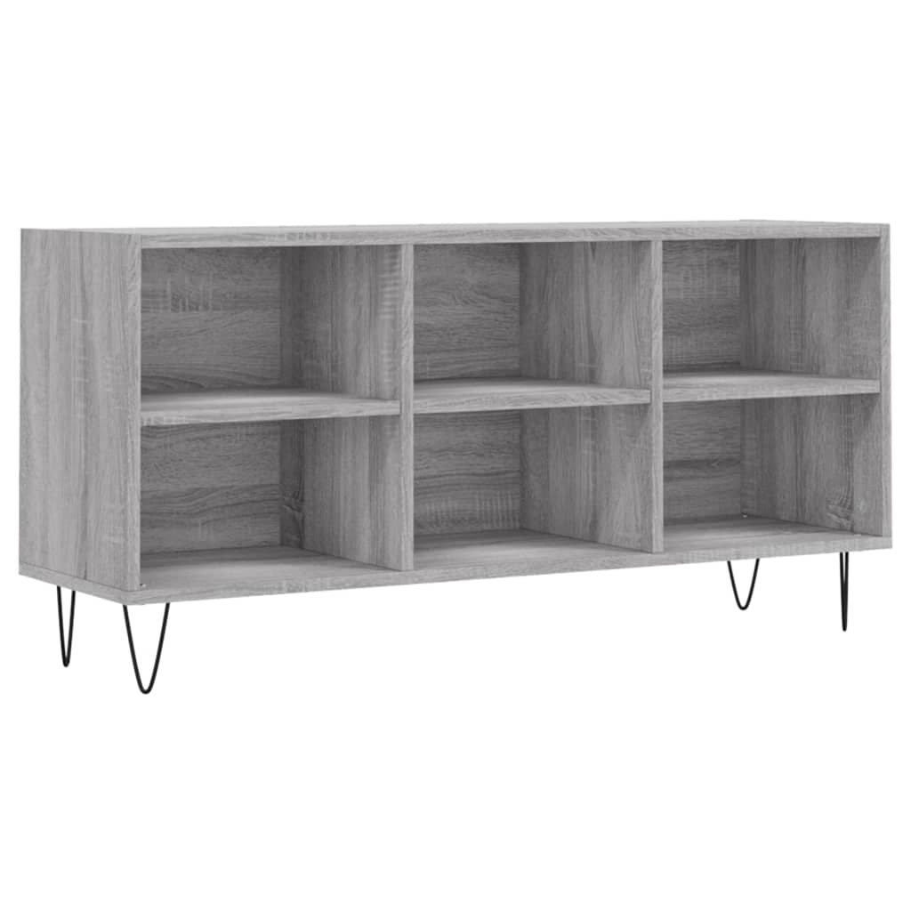 vidaXL TV-Schrank Grau Sonoma 103,5x30x50 cm Holzwerkstoff Image