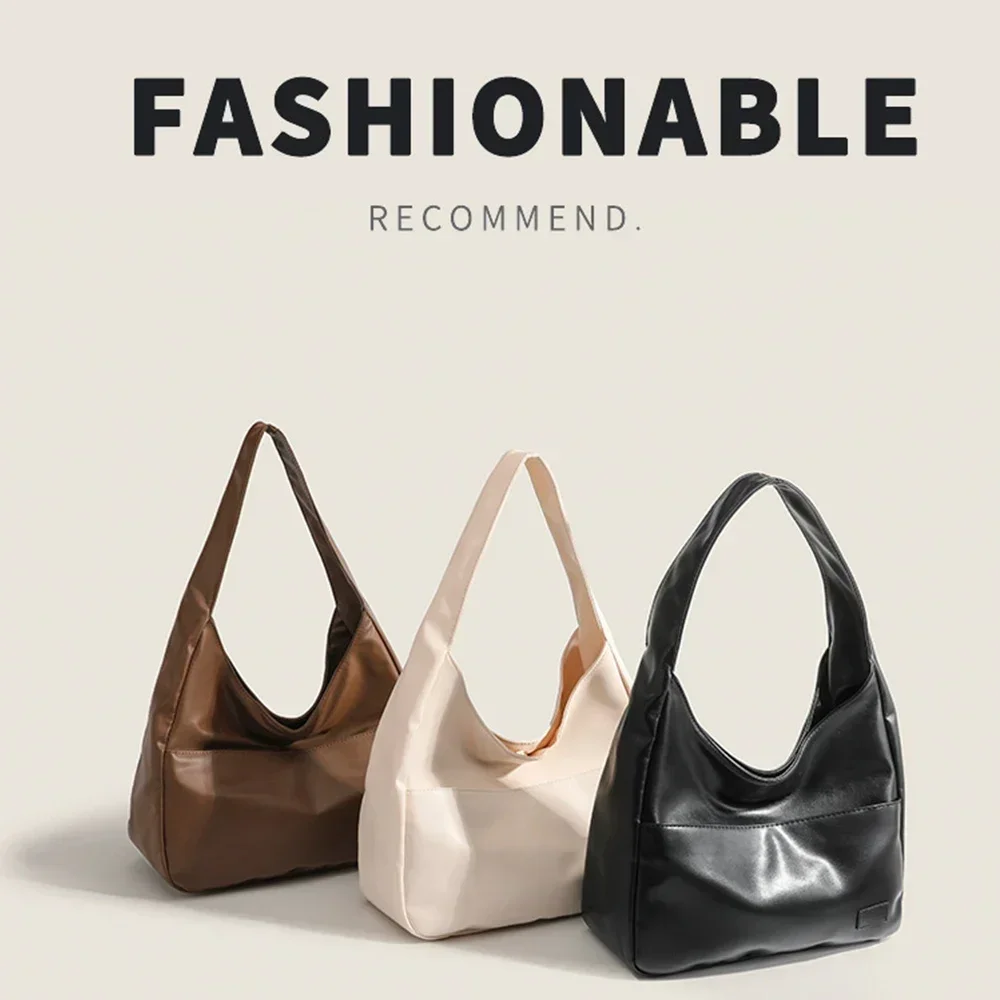 Mode à la mode et minimaliste rétro épaule nouveau style sac à main décontracté transport tendance grande capacité sac fourre-tout