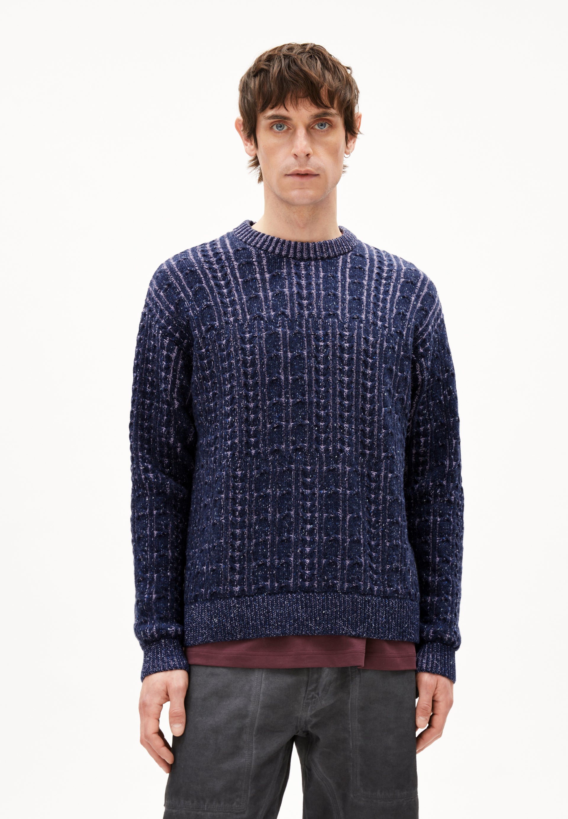 DAAKO | Pullover aus Bio-Baumwoll Mix - mehrfarbig (S) Image