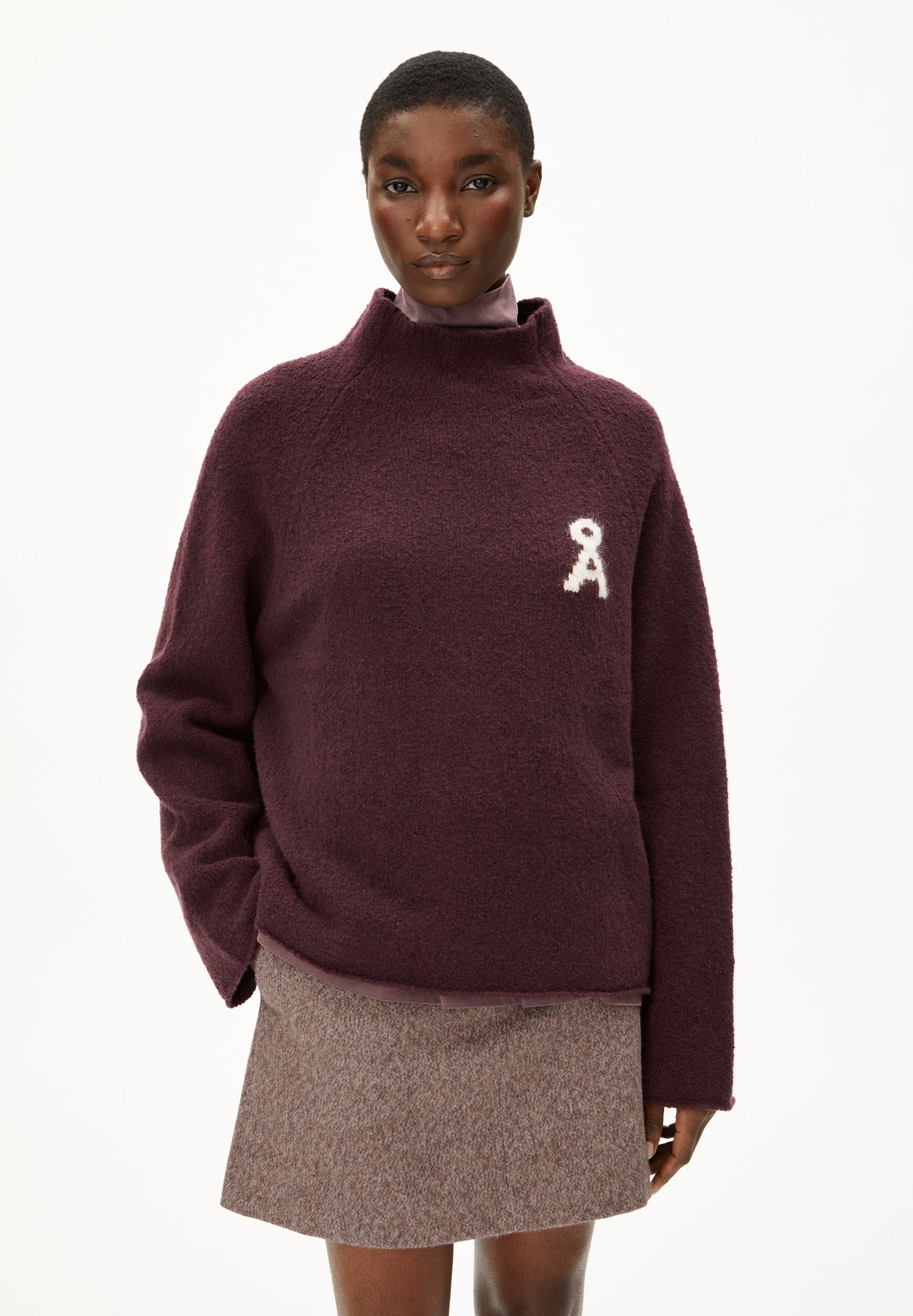 ICONIC Å MONALAA BOUCLÉ | Pullover aus Woll Mix - mehrfarbig (L) Image