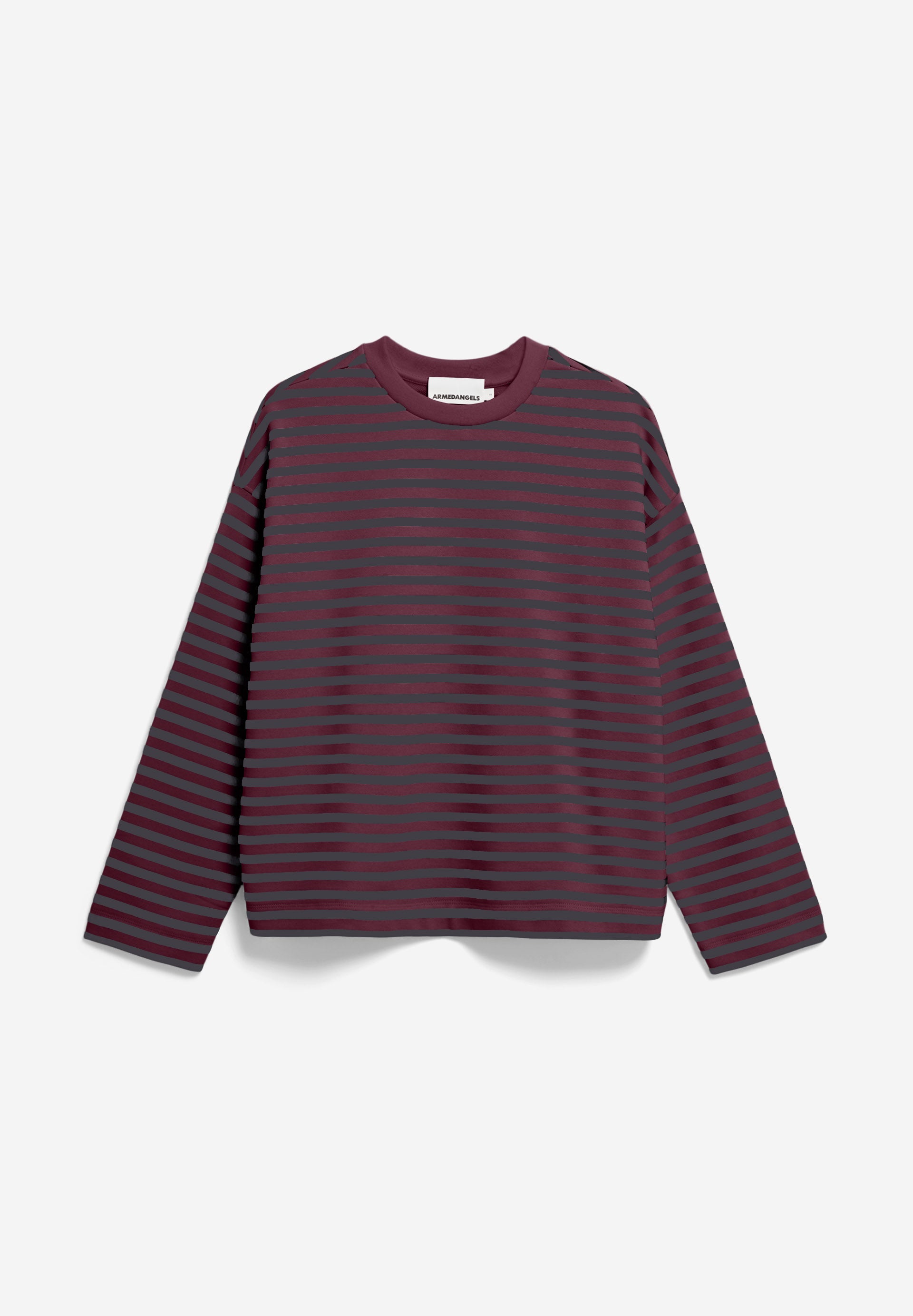 FRANKAA MAARLEN STRIPE | Sweatshirt aus Bio-Baumwolle - mehrfarbig (L) Image