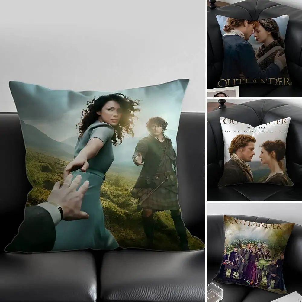 O-Outlander-Kissenbezug der TV-Serie, Anti-Dustmite, unsichtbarer Reißverschluss, Schlafsofa Image
