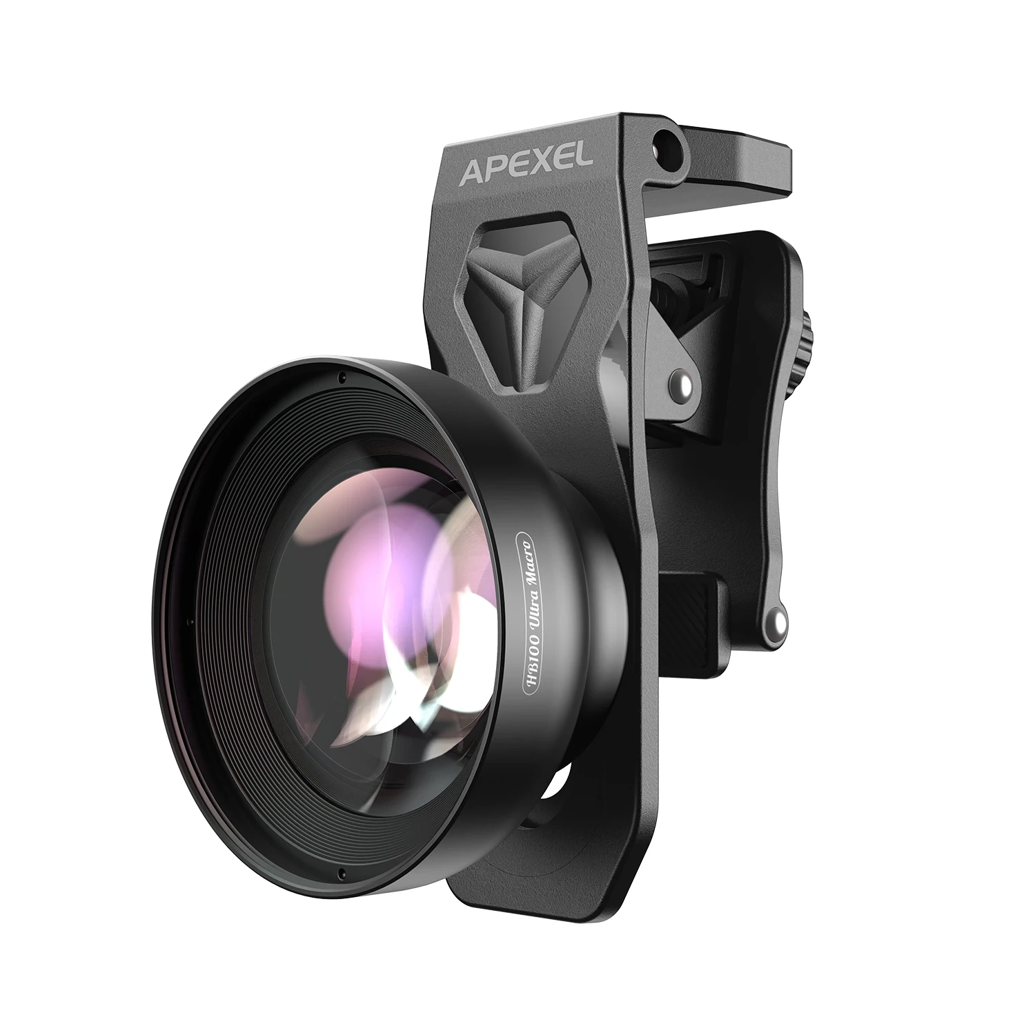 APEXEL HD 100 mm Ultra-Makro-Objektiv mit 52 mm Filtern, Mikro-Telefonkamera-Objektive für iPhone, Samsung-Telefone, unterstützt Augenfoto Image