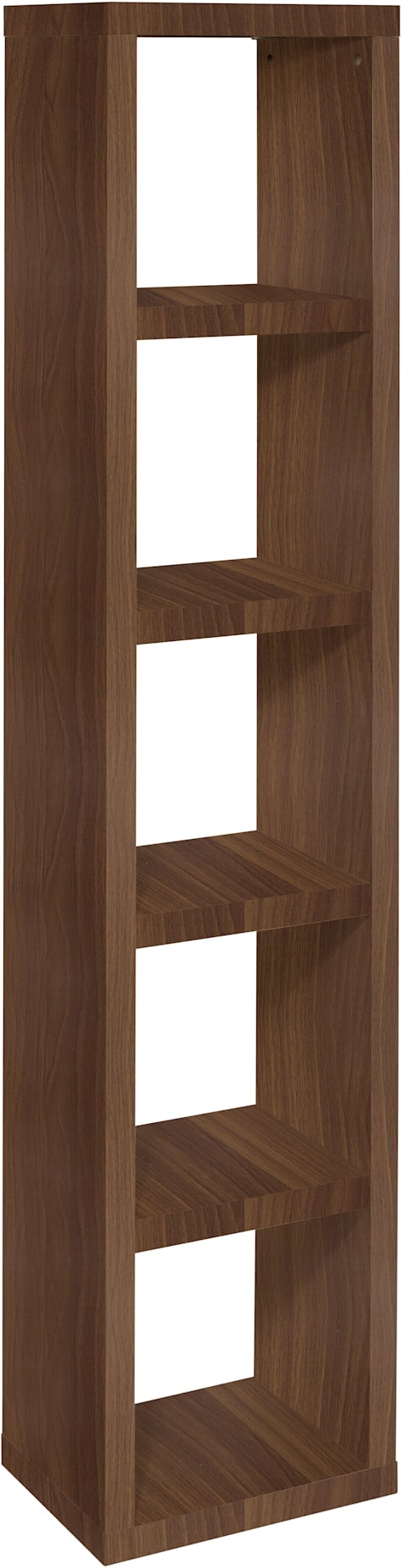 Regalwürfel HEINE HOME, braun (nussbaumfarben), B:39,5 H:147 T:29,5, MDF, Regale Image