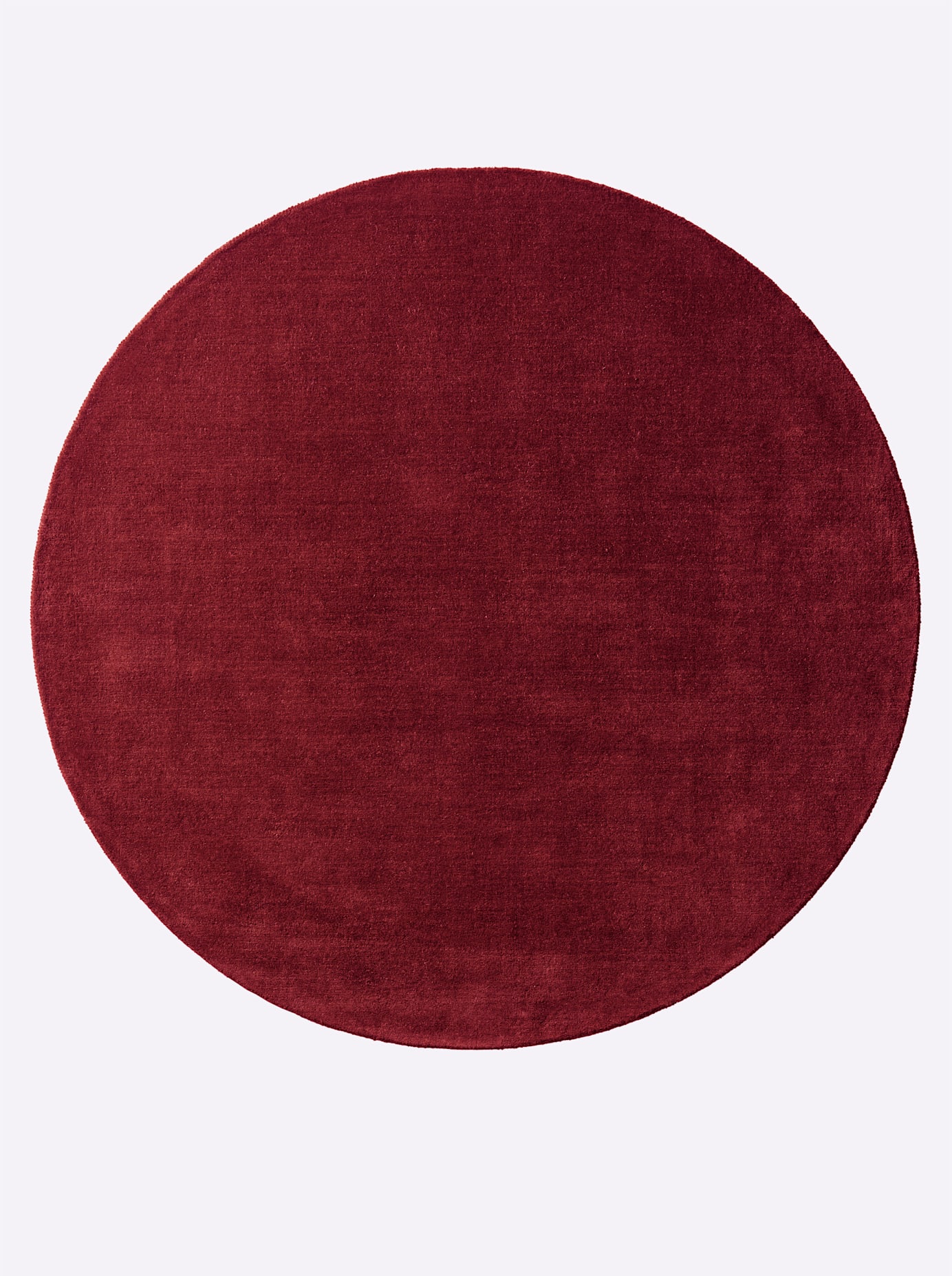 Teppich HEINE HOME Gr. 1, rot (bordeaux), B:60cm H:15mm L:90cm, Wolle, Teppiche Image