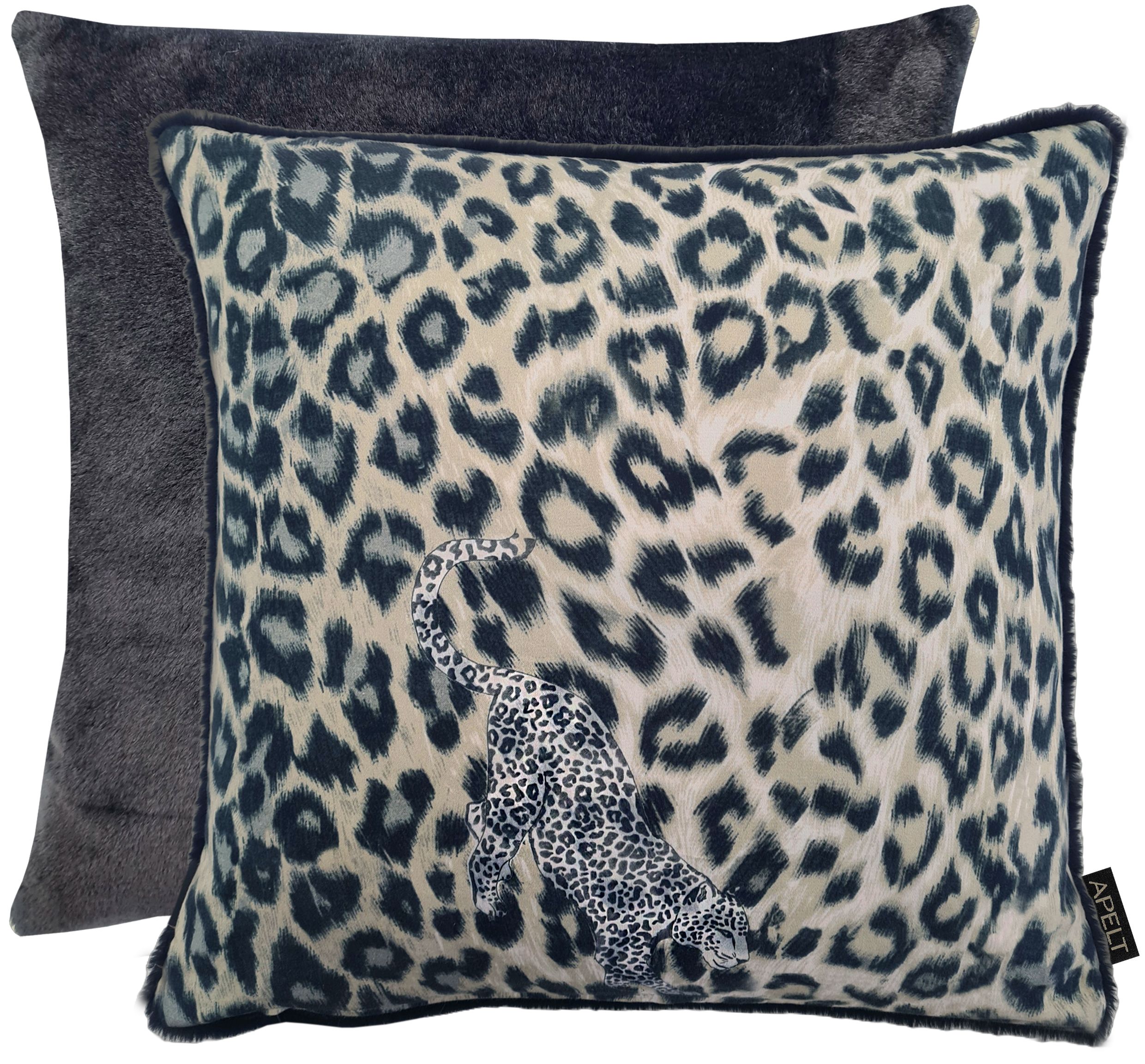 Kissenhülle APELT "Maurice", schwarz, natur, B:49cm L:49cm, Polyester, Obermaterial: 100% Polyester, Kissenbezüge Image