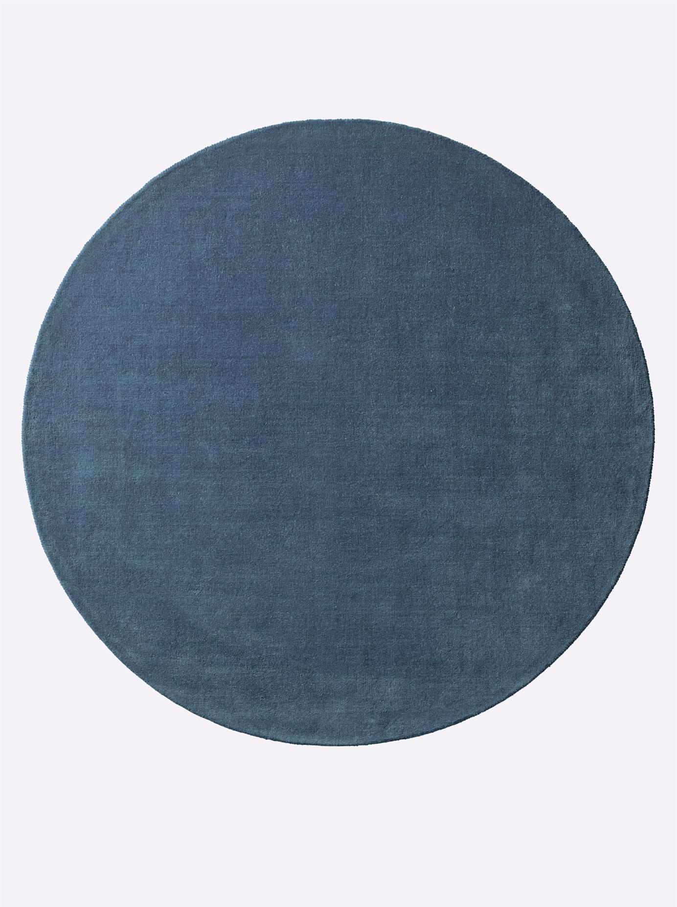 Teppich HEINE HOME Gr. 1, blau, B:60cm H:15mm L:90cm, Wolle, Teppiche Image