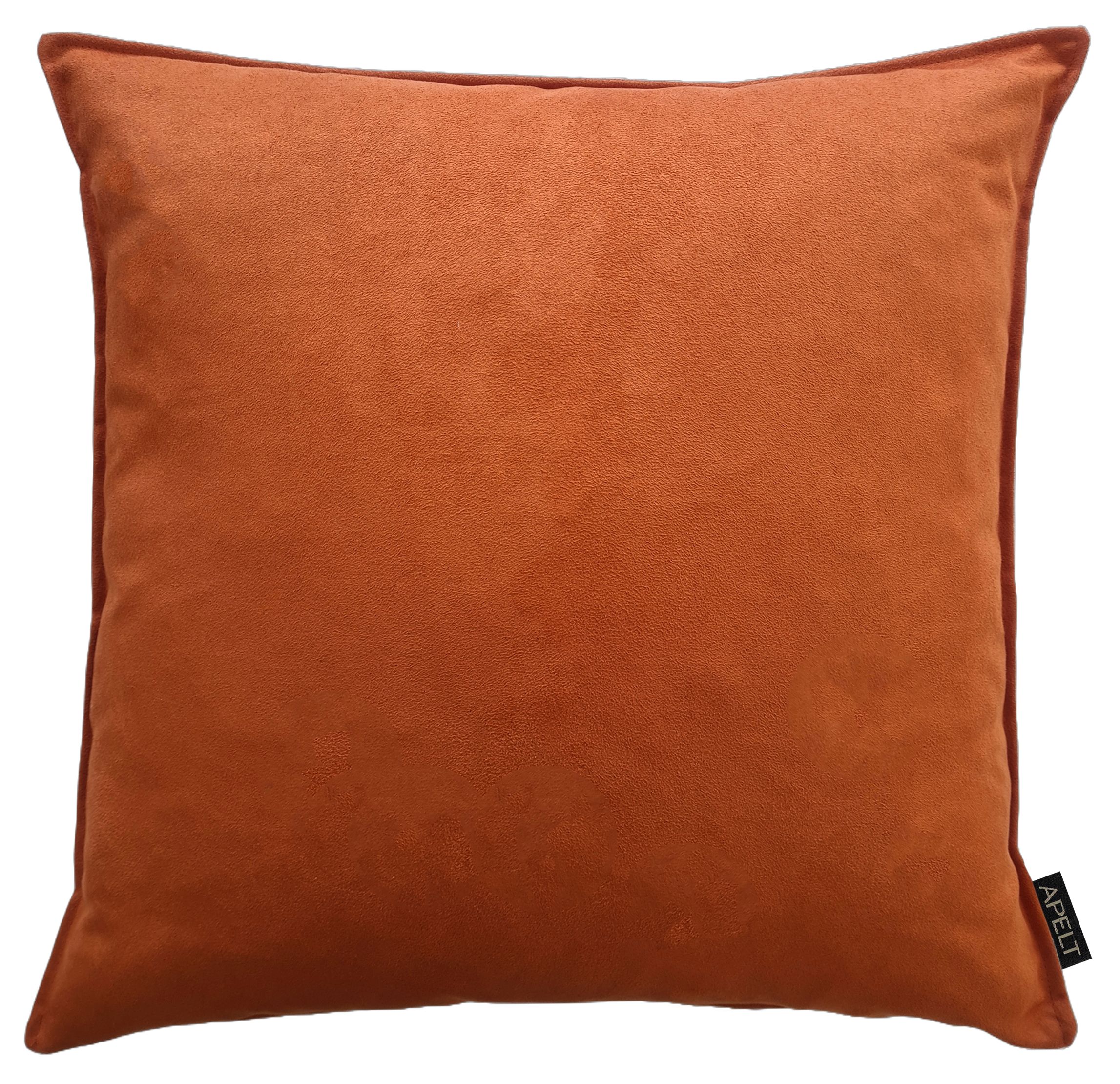 Kissenhülle APELT "Magnus", orange, B:46cm L:46cm, Polyester, Obermaterial: 100% Polyester, Kissenbezüge Image