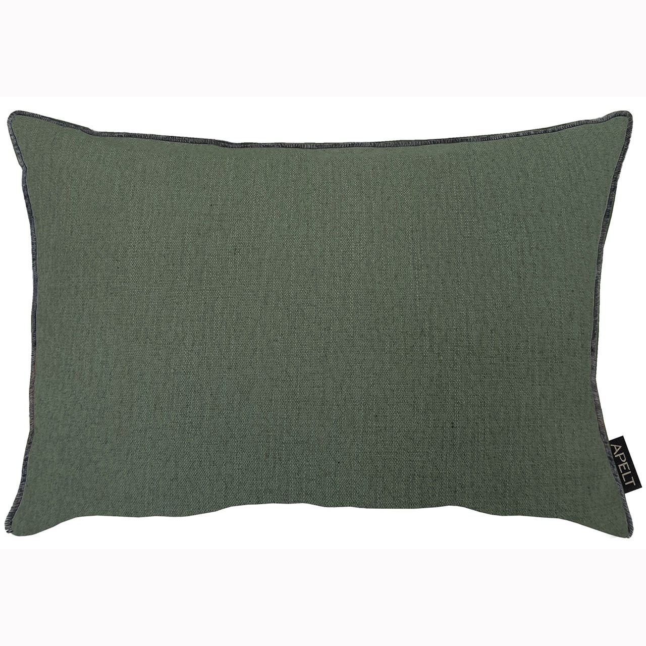 Dekokissen APELT "Stone", grün (grün, unifarben), B:35 H:5 L:45, Leinen, Polyester, Dekokissen_Sitzkissen_Kissenhüllen Image