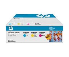 HP 304A Toner Cartridge - Cyan/Magenta/Yellow Laser 2800 Page