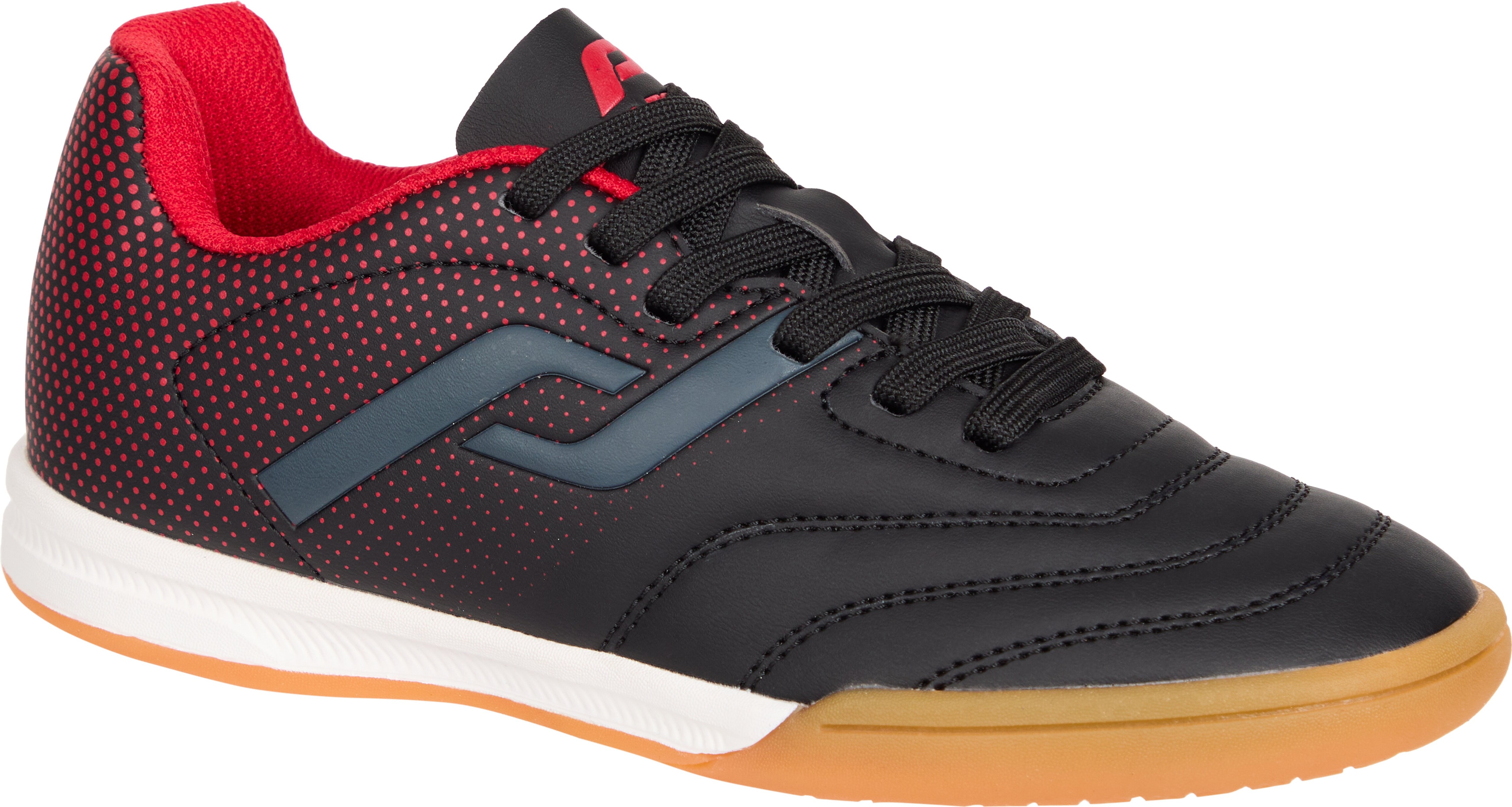 Fußballschuh PRO TOUCH "Classic VI IN JR", Kinder, Gr. 38, schwarz, rot, anthrazit, Schuhe Fußballschuh