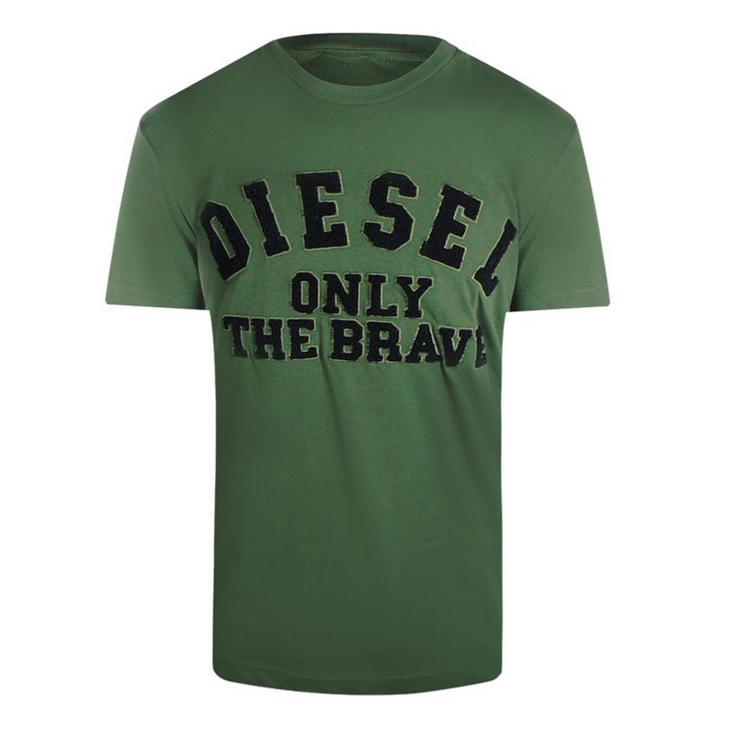 Diesel - "Only The Brave" T-Shirt für Herren/Damen Unisex (Grün)