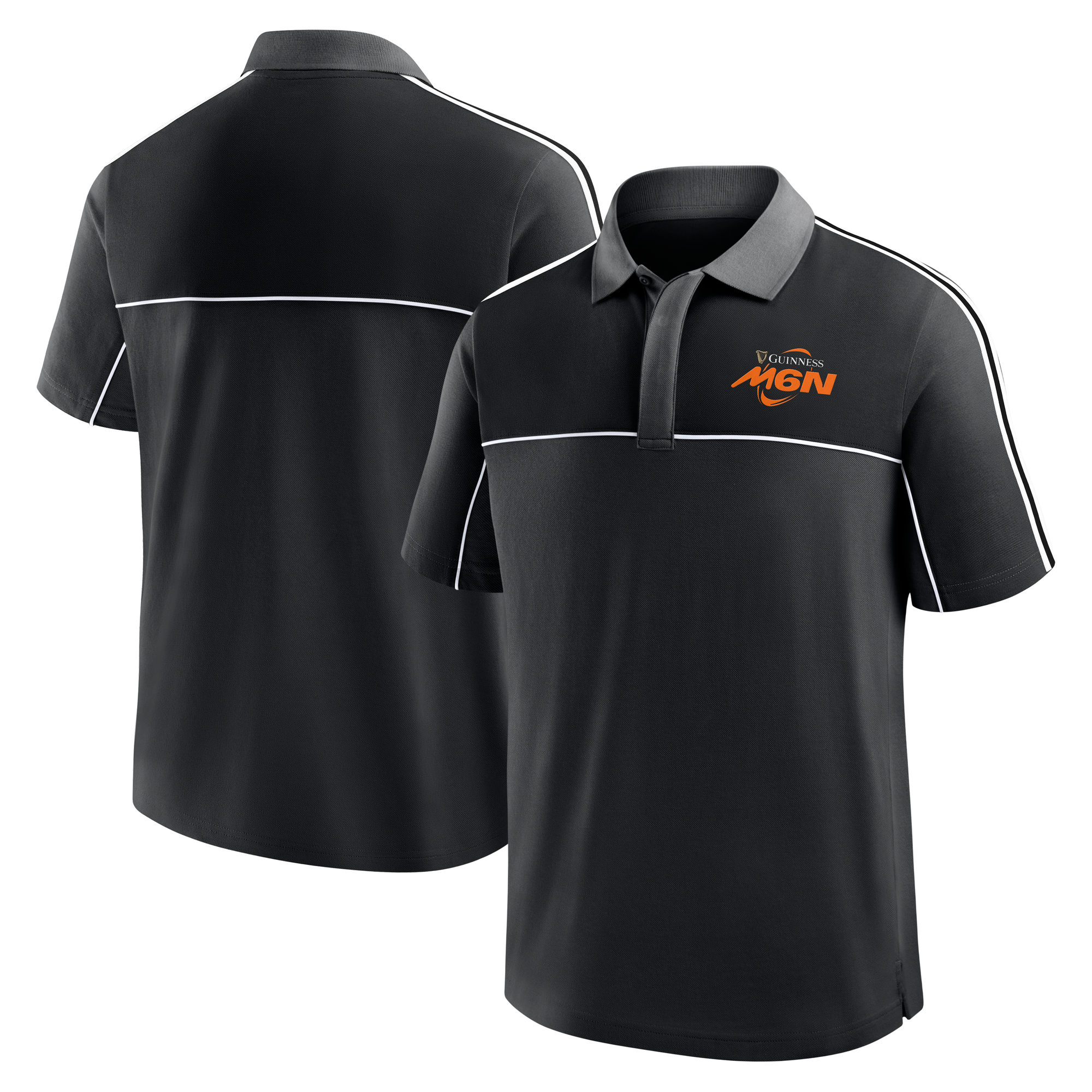 Guinness 6 Nations Heritage Polo – Schwarz Image